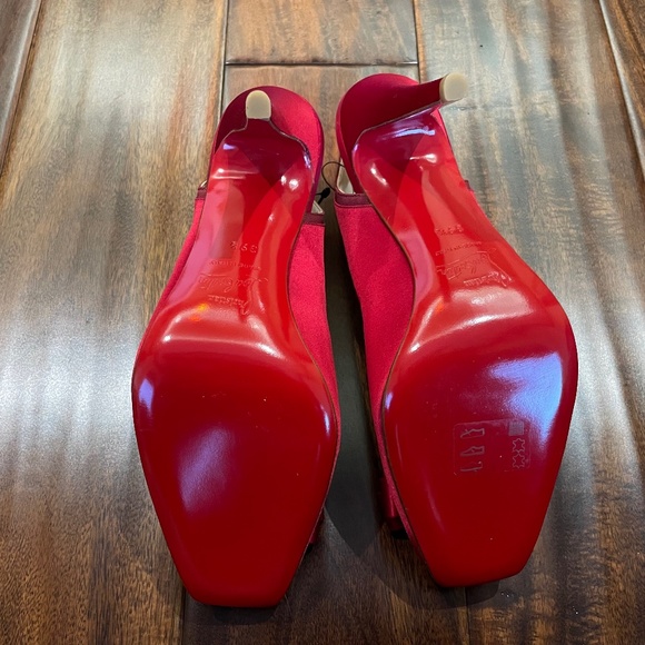 Christian Louboutin Red Bow Heels - Brand New - Picture 5 of 7
